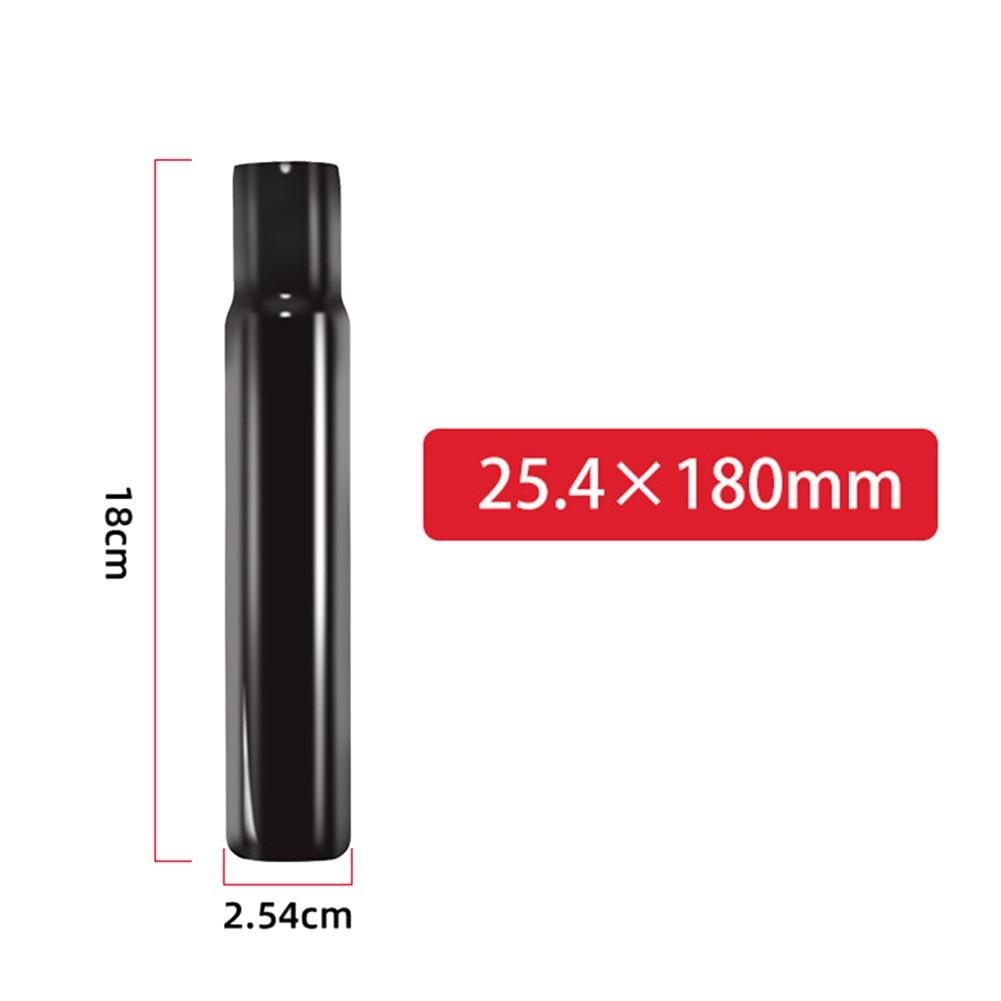 

Waterproof and Rust Resistant Bicycle Steel Seat Post 25 4/27 2mm Tube 25.4*180mm