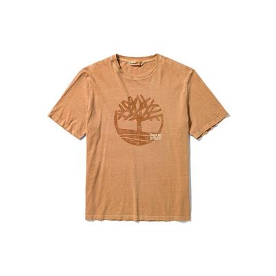 T Shirts Men's Wheat Crew Neck Moderate Straight Fit A42RF-P47