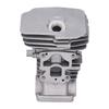 Durable Grey Cylinder Piston Kit Compact Metal Circlip Kit Easy to Install Chainsaw Cylinder Kit for HUSQVARNA 435 435E 440 440E