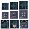 Divinations Tablecloth Reading Card Astrologys Tarots Cards Tablecloth Altars Cloth Divinations Board Game Accessories