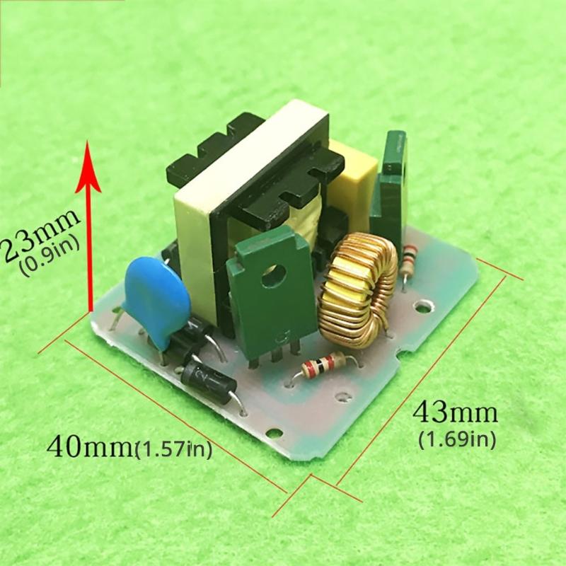 1PC 40W DCAC Inverters Module Board 12V To 220V Boosters with Stable Performances for Electronics