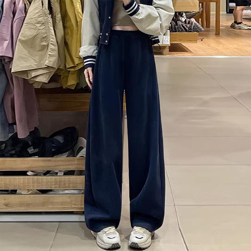 Maternity Wide-Leg Sweatpants - Spring/Autumn Banana Style 2026 XXXL