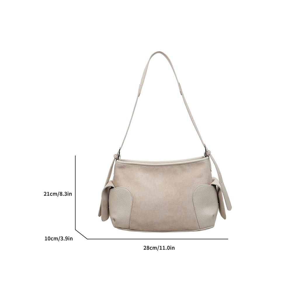 New Spring Summer Shoulder Bag Casual Style Women Tote Bag Minimalist Design Armpit Bags Fashi Versatile Daily Handbag