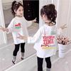 Girls' Long-Sleeved T-Shirt - Spring & Autumn 2025, Little Girl's Early Autumn Top, Children's Clothing
