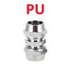 Vernickelter Kupfer-Luft-Schnellkupplung für Schlauchrohr Außendurchmesser 4MM 6 8 10 12 14 16MM Schnelle Verbindung KPV KPE PM PZA