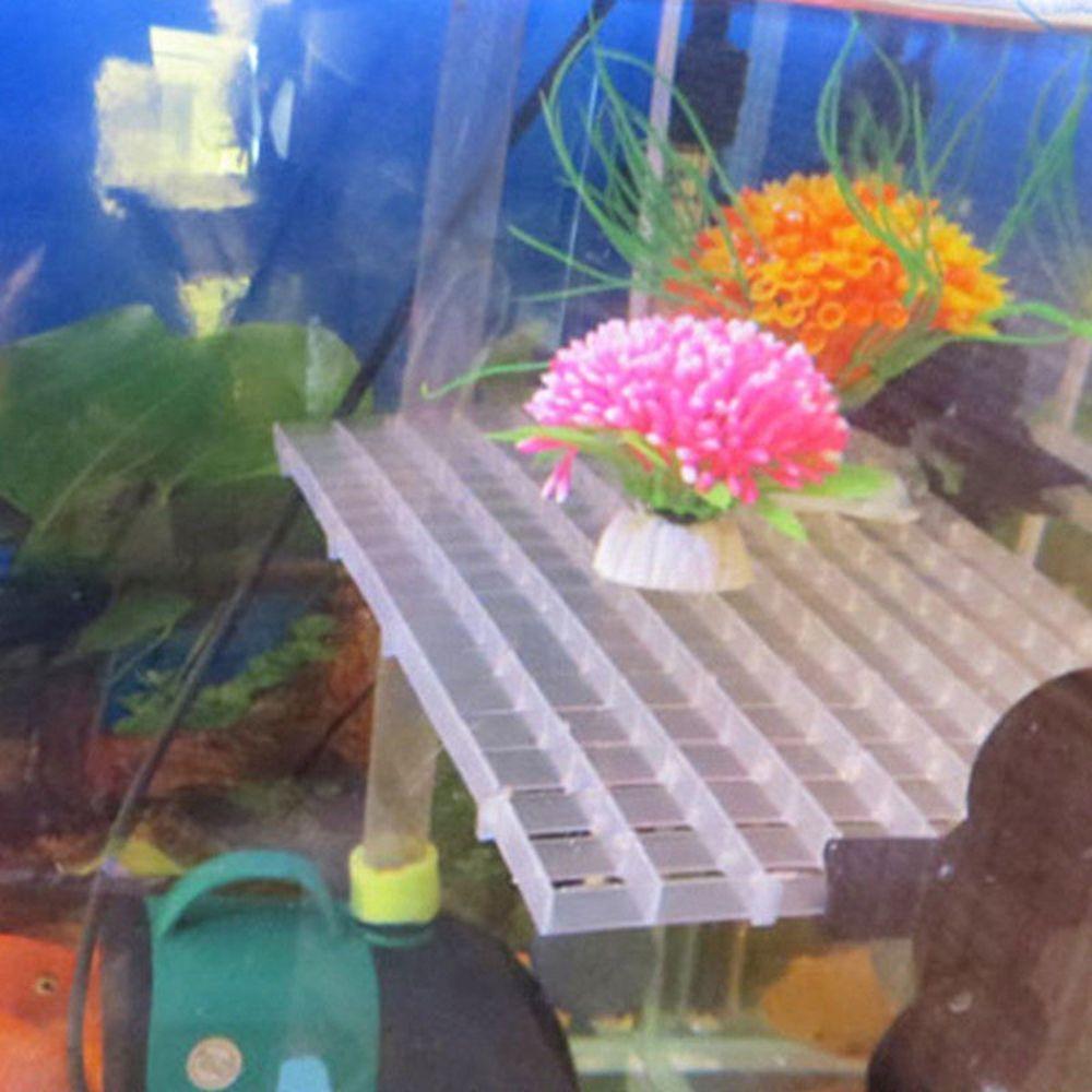 Bodenpaneel Aquariumfilter Isolierplatte Fischbecken Trennwerkzeug Trennwand Halter Fischgitter
