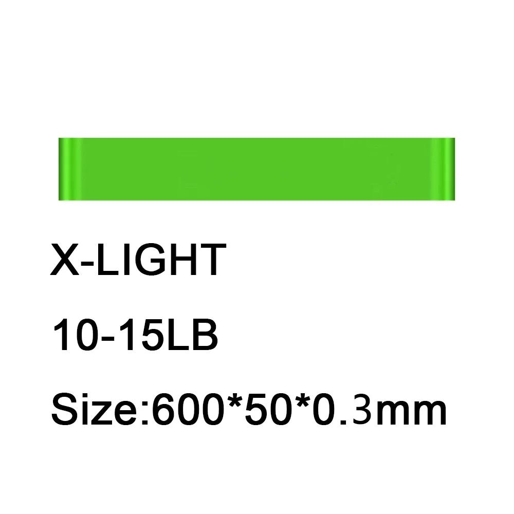 Yoga Widerstandsgummibänder Fitness Elastische Bänder 0,3 mm - 1,1 mm Training Fitness Gummi Pilates Sport Crossfit Trainingsausrüstung