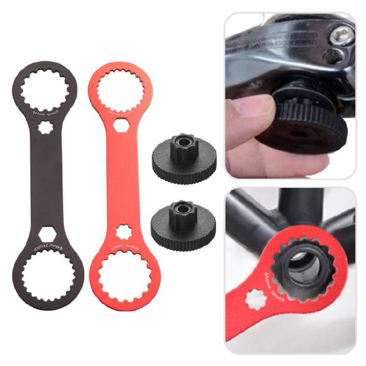 Bicycles Maintenance Tool Cycling Bottom Bracket Spanner Precisions Bikes Bottom Bracket Wrench with Rubber Handle Grip