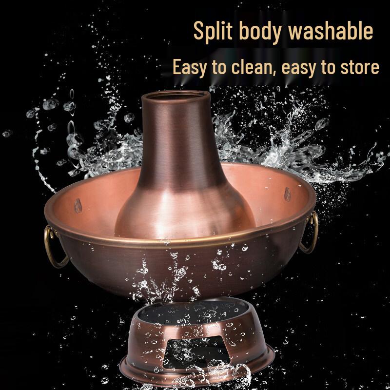 Huimaiyuan Pure Copper Electric & Charcoal Hot Pot