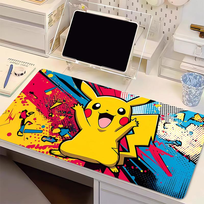 Mouse pad gaming accessories Computer keyboard gamer Designed specifically for e-sports Gamer Cabinet P-Pokemon Pikachu Mousepad
