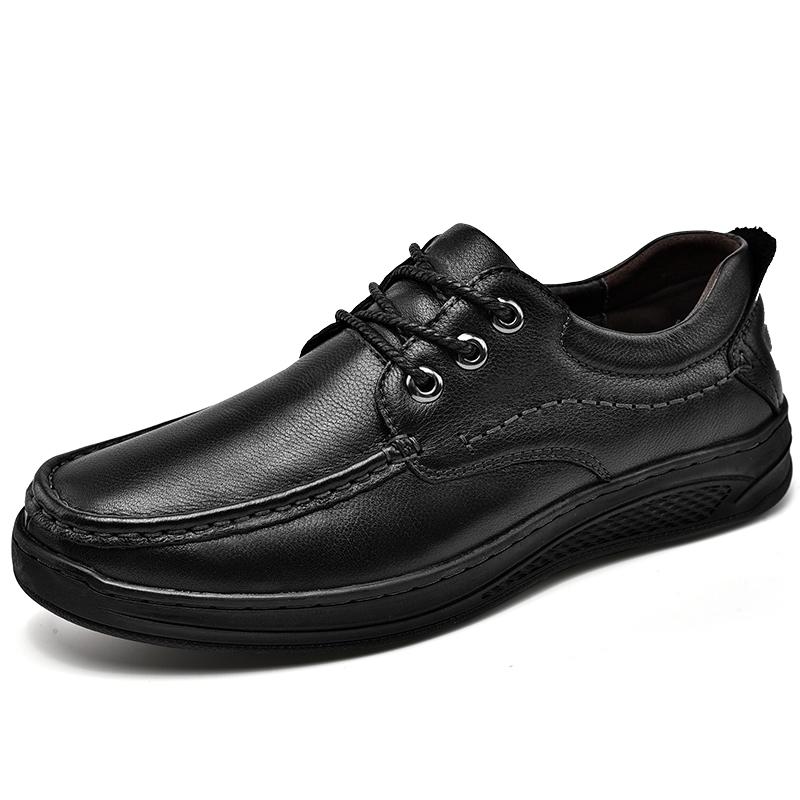 2026 New Premium Men's Formal Casual Shoes - Soft Leather Upper with Cushioned Insole & Non-Slip Tread for Business Occasions