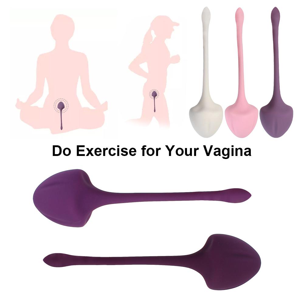 Vaginal Tight Exercise Kegel Ball 5Pcs/Set Vaginal Geisha Ball Safe Silicone No Vibrator Machine Erotic Sex Toy for Women Clitoris Stimulator
