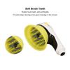 Pet Shower Head Brush With Switch Universal Soft Teeth Massage Dog Shower Head Bath Brush With Ergonomic Handle