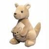 Kawaii Koala Mother And Child Series Plush Doll Simulation Penguin Dolphin Meerkat Sloth Tortoise Tiger Kangaroo Plush Toy Gifts