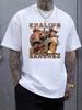 T-Shirt mit Western-Motiv, das die Cowboykultur und musikalischen Wurzeln feiert und Stärke, Loyalität und Tradition in rustikalen Farben symbolisiert.