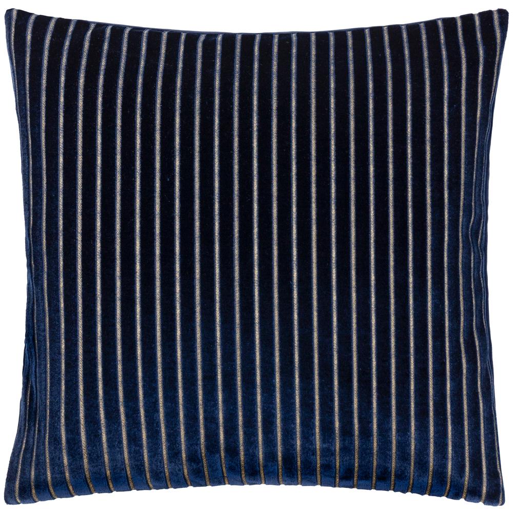 Paoletti Savoy Velvet Stripe Cushion Cover