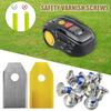 12/36 шт. Лезо для газонокосарки для Segway Navimow i105E i108E H500E-VF Надміцне Універсальне Лезо для Робота-Газонокосарки Замінні Аксесуари з Гвинтами