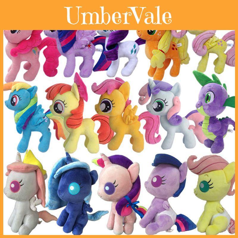 Peluche My Little Pony Carino e Colorato Spike Twilight Sparkle Peluche Animale Giocattolo Regalo