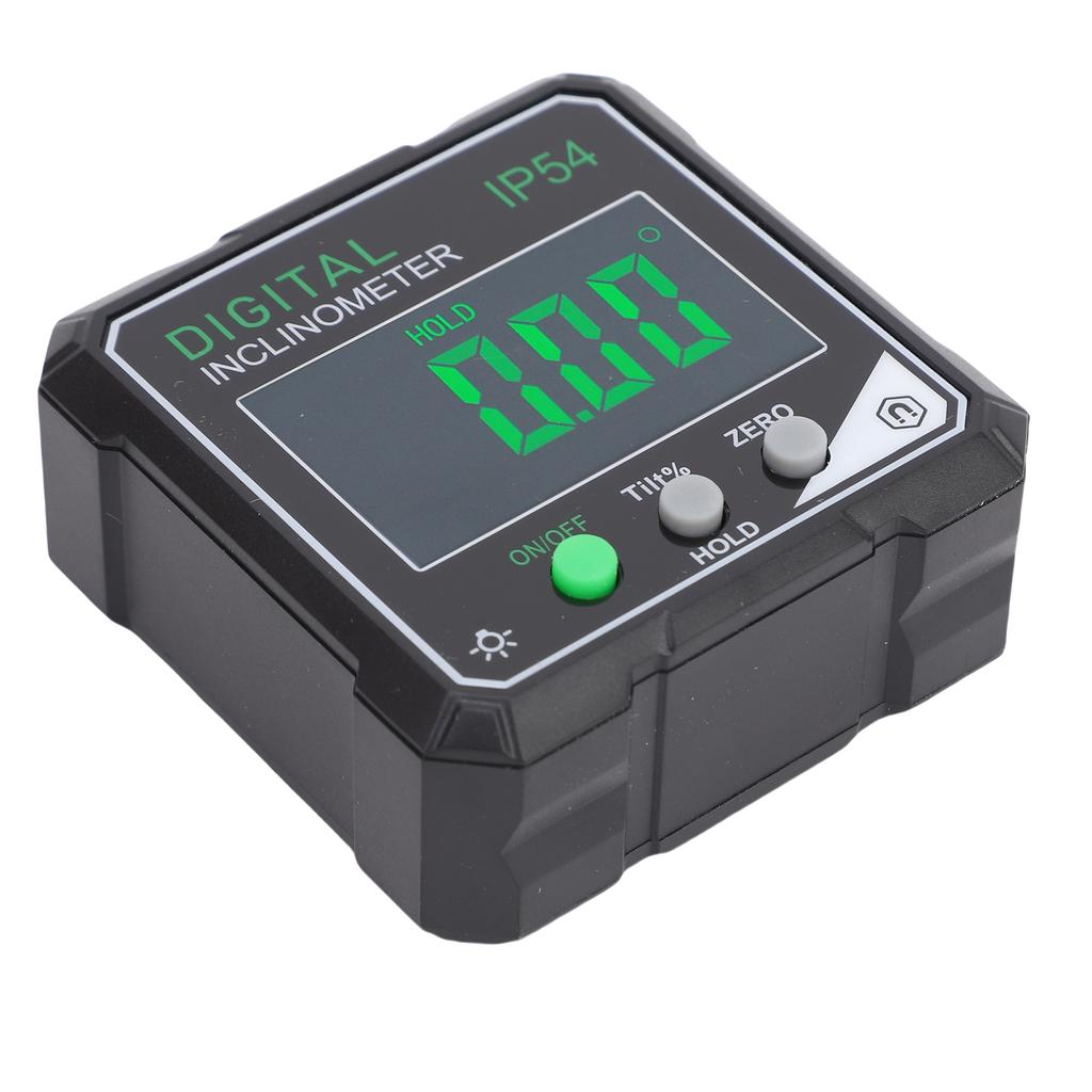 Inclinômetro Digital 4x90 Graus de Alcance Tela LCD Retroiluminada Localizador Eletrônico de Ângulo Magnético para Serras de Mesa de Marcenaria