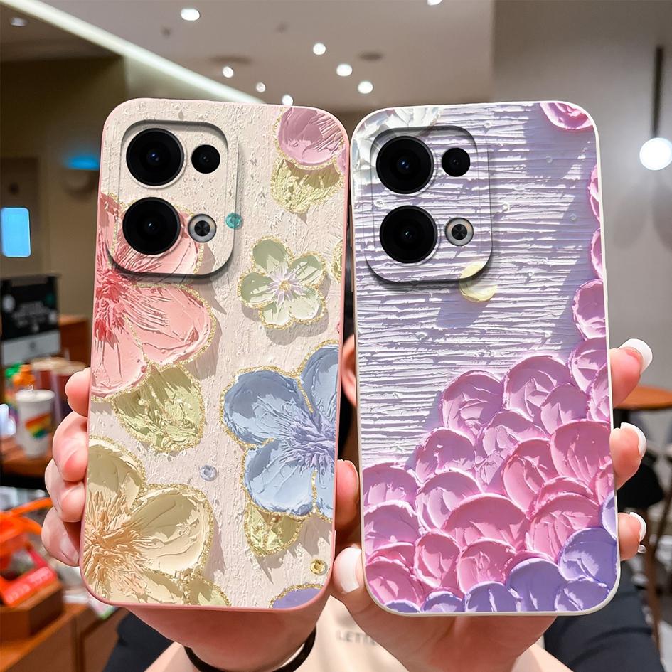 Pentru Oppo Reno13 Pro 12F Realme C75 Realme 14 Pro Plus F27 A3 NFC A40 A40m A60 Huse Drăguț Panda Broască Silicon Lichid Moale Anti-Alunecare Husă Pentru Oppo Carcasă