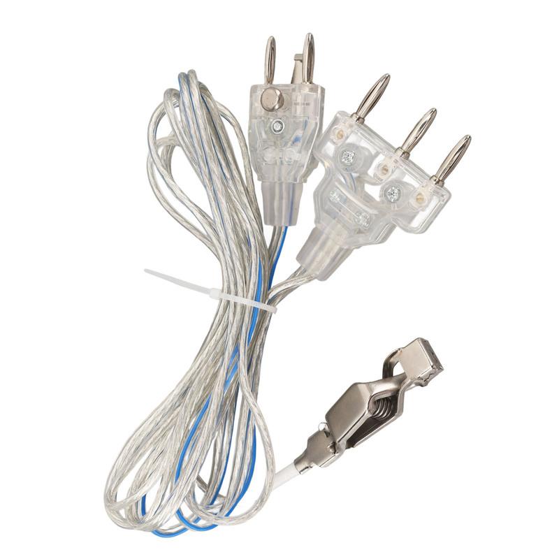 Fencing Devices Cord Fencing Saber Foil Epee Body Cord Stainless Steel Plastic Transparent Fencing Head Wire for Competitions
