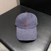 New Letter Embroidered Baseball Cap Children's Autumn and Winter Versatile Sunshade Cap Casual Tide Shows Small Face
