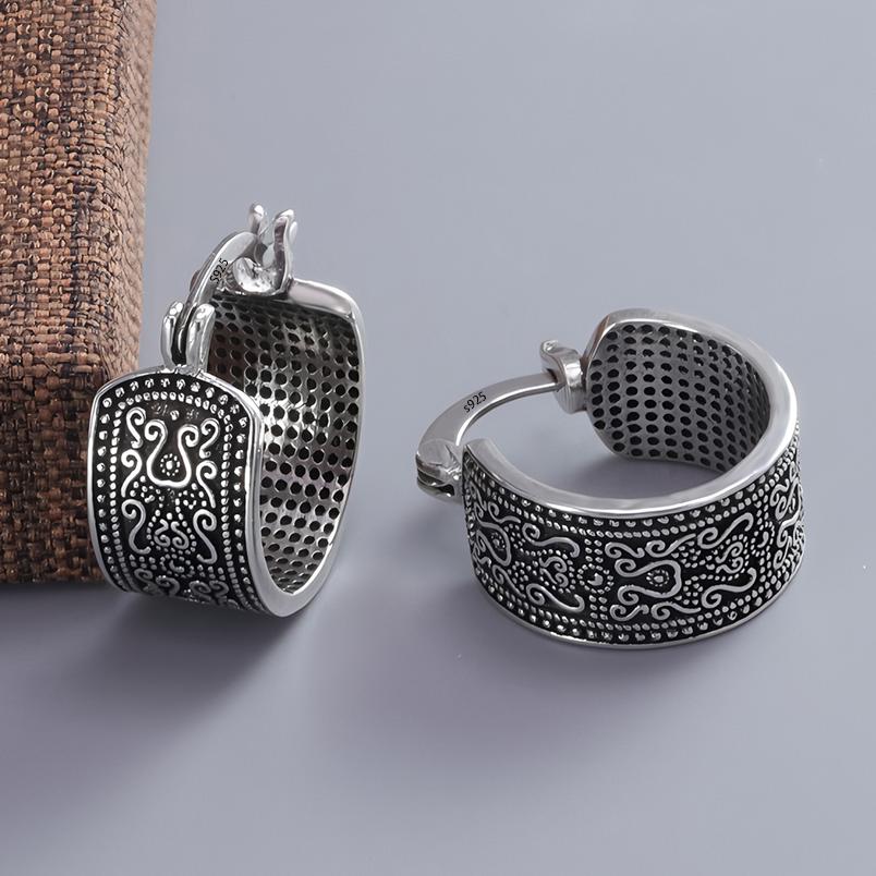 VENTFILLE 925 Sterling Copper Star Earring for Women Girl Personal Originality Trend Hip Hop Neutral Zircon Gift Dropshipping