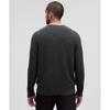 Lululemon Textured Knit Crewneck Sweater Heathered Black