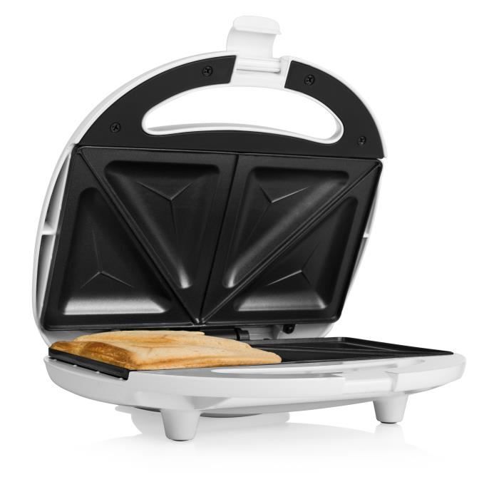 Tristar SA-3052 - Appareil À Croque-monsieur - 750 W - Revêtement Antiadhésif - Blanc