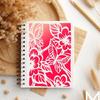 6/12 Stück Geometrische Blumen Schablonen 12x8 Zoll Wiederverwendbare PET Zeichenschablonen für Scrapbooking Malerei Wand Fenster Dekoration