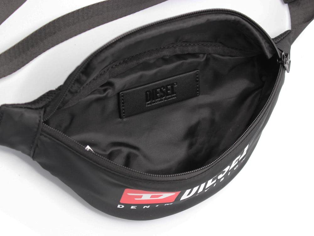 Diesel Body Bag Schwarz Print Logo RINKE BELTBAG Hüfttasche Hüfttasche Body Bag X09554-P5480-T8013 [Artikel]