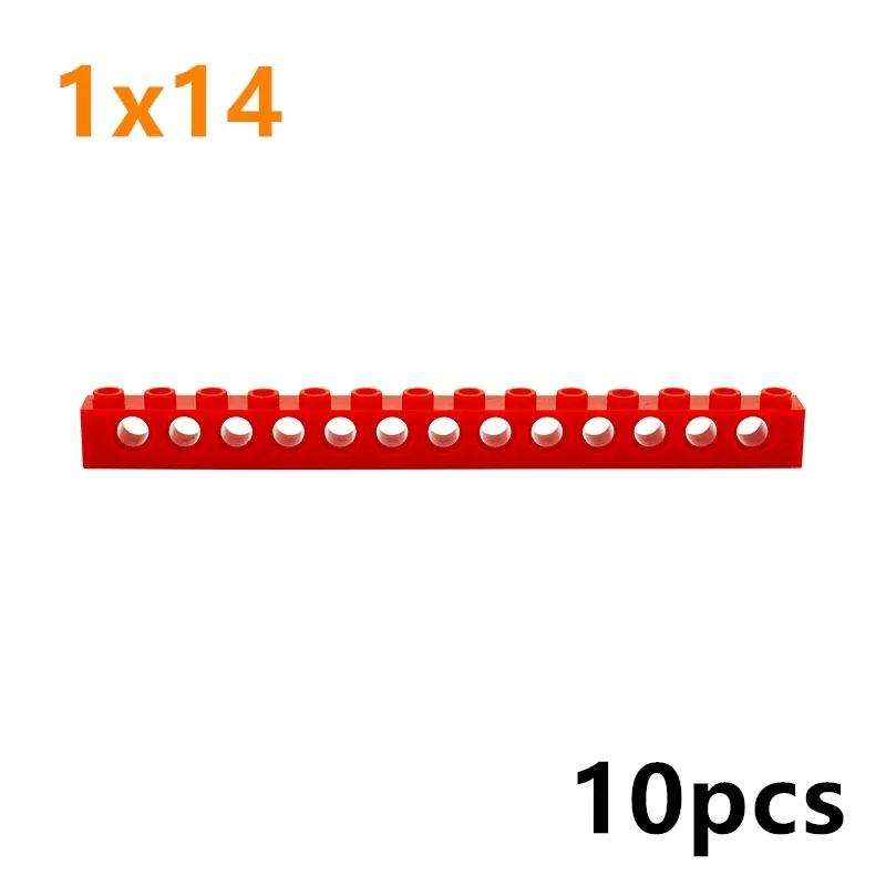 

Non-Toxic Diy Long Beam 13 Holes High-Tech Parts Perforated Bricks Assembles Particles Compatible 3 1X14 Brick Educational Toyss