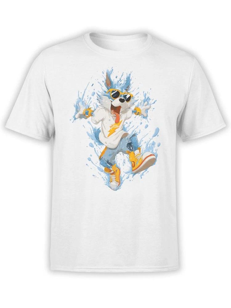 Splash Pup Tshirt Funny Dog Tee Unisex S