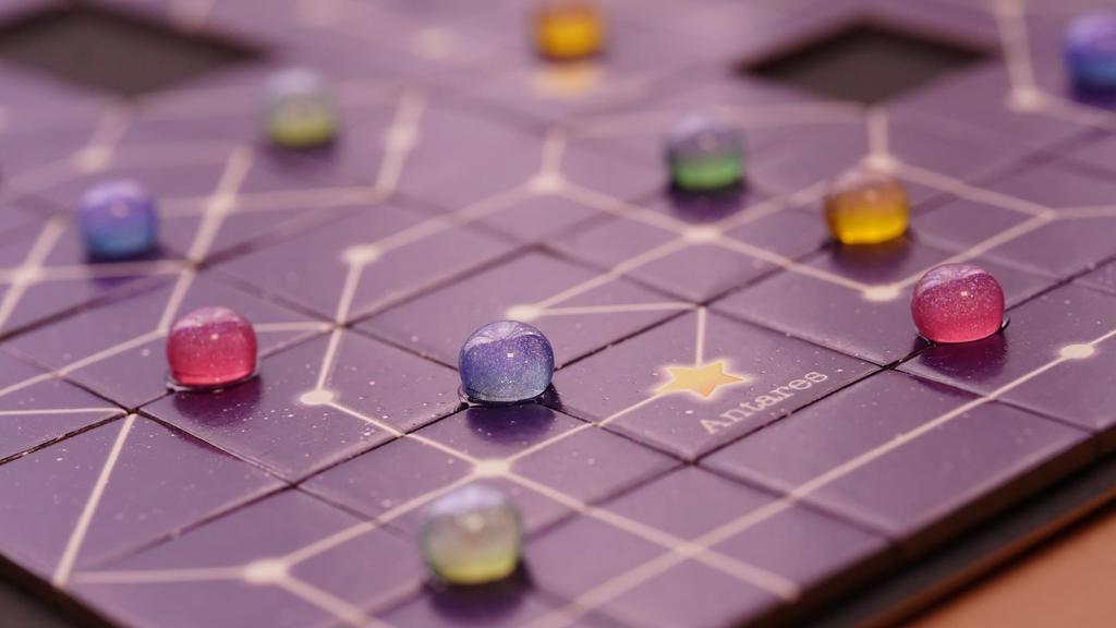 Astraios Constellation Glow-in-the-Dark Board Game, Tile Placement Puzzle, Starry Sky, PhantomLab, 2-4 Players, Couples, Romantic, Planetarium