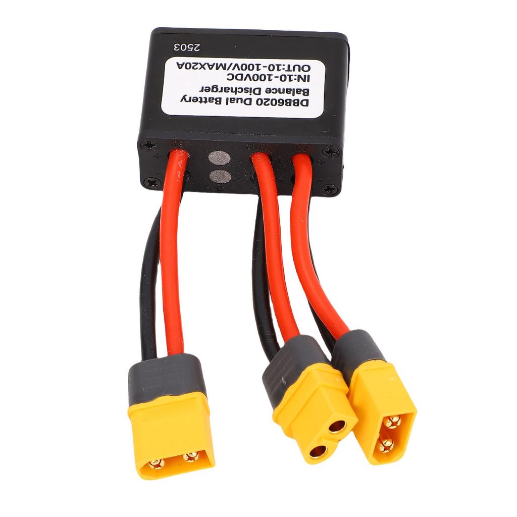 Dual Battery Pack Switch Balancer 10-100V Double Battery Discharge Converter Parallel Module Adapter