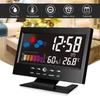LED Podsvícení Vnitřní Meteostanice BudíkMeteostanice Budík Podsvícení LCD Digitální Multifunkční Vnitřní Podsvícený Budík