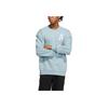 adidas LETTER SWEATER Unisex Crewneck Loose Sweatshirt Light Blue Unisex IB2743