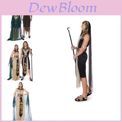 Stunning Egyptian Pharaoh And Queen Costume For Couples Perfect For Halloween Celebrations