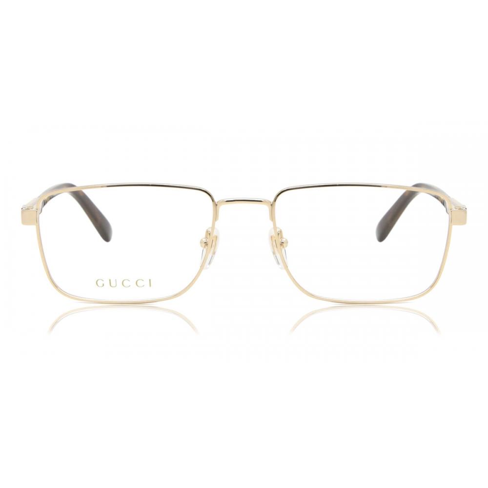 

Gucci Gg1291o 004 Men Eyeglasses Gold/57