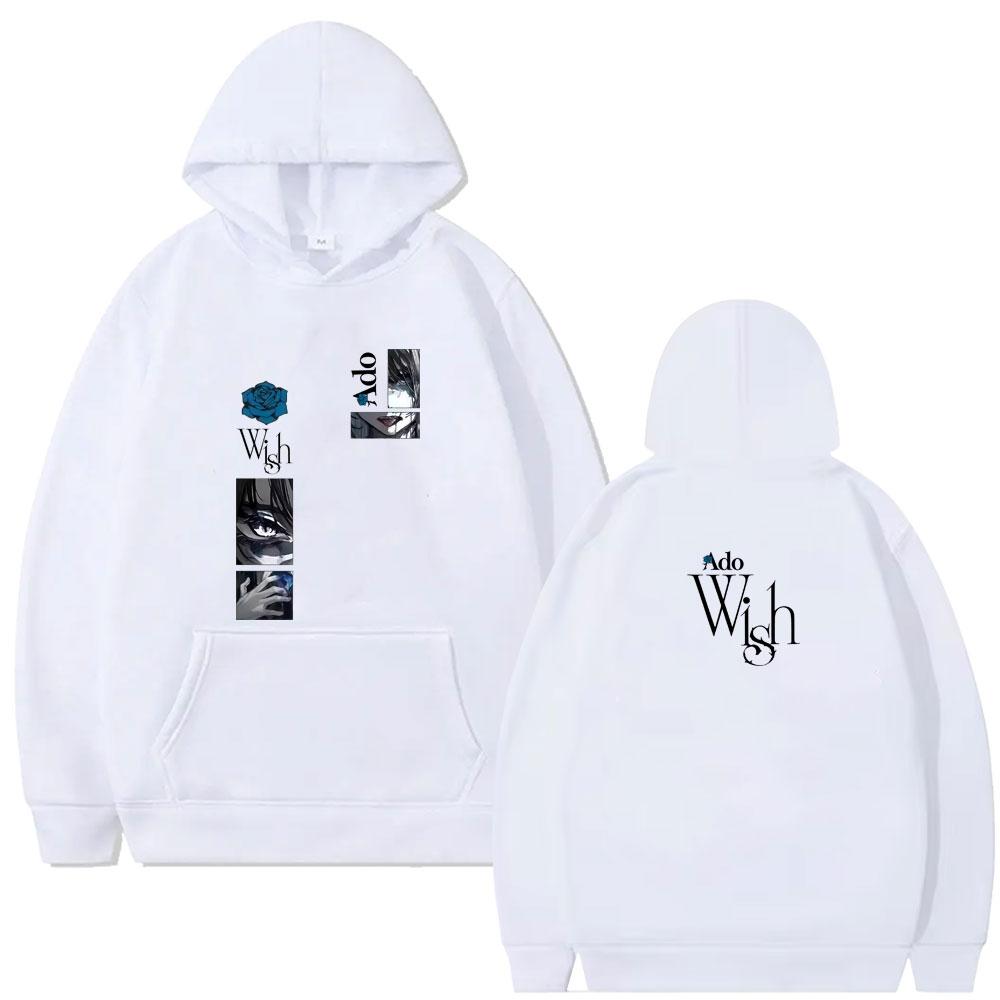 Singer Ado Kyougen Graphic Hoodie World Tour Hibana Merch Hooded Sweatshirt Men's Women's Fashion Japanese Style