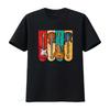 Retro Vintage Guitar T Shirt For Men Boys Music Band Guitarist Vintage Washed Top For Everyday Wear Graphic Stylish Comfortable