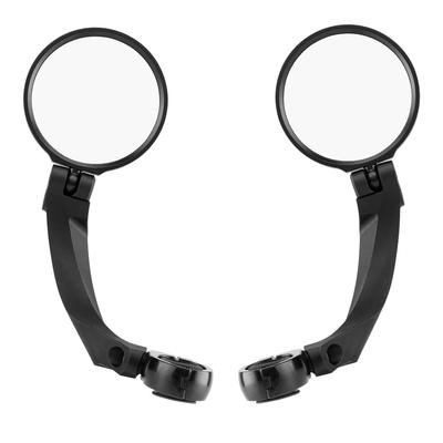ROCKBROS Zpětné zrcátko na kolo do řídítek s širokým zorným polem, snadné flexibilní nastavení úhlu, zrcátko pro prevenci nehod, zrcátko, zrcátko, konvexní, 360stupňová rotace, úhel,