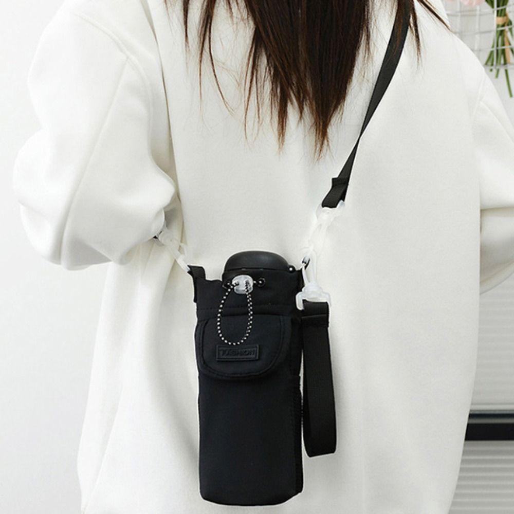 

Multi-functional Crossbody Water Bottle Purse Waterproof Water Bottle Sling Bag Walking