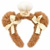 Soft Plush Headbands Fluffy Animal Hair Hoops Cartoon Headwear Cute Hairbands  Girls