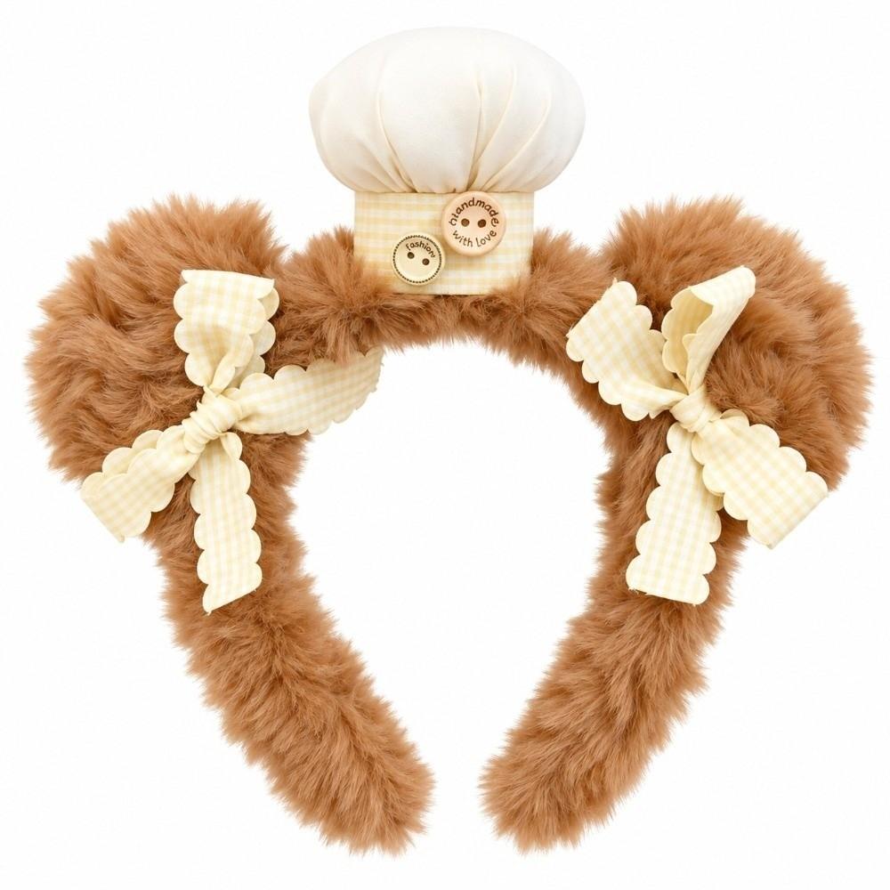 Soft Plush Headbands Fluffy Animal Hair Hoops Cartoon Headwear Cute Hairbands Girls