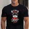T-shirt High Quality Funny Cotton Lefthanded Bowler Like A Regular Bowler Only Way Cooler Moto Tee Casual O-neck Tops