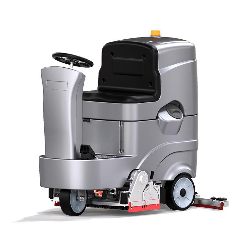 XS110 Ride-on Sweeper & Washer: Fully Automatic Cleaner for Epoxy, PVC, Terrazzo, and Various Hard Floors