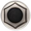 TONE Thin long foil nut socket for impact 4A-21LN Drive angle 12.7mm (1/2") Yellow Width across flats 21mm