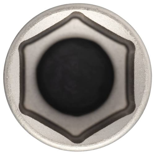 TONE Thin long foil nut socket for impact 4A-21LN Drive angle 12.7mm (1/2") Yellow Width across flats 21mm