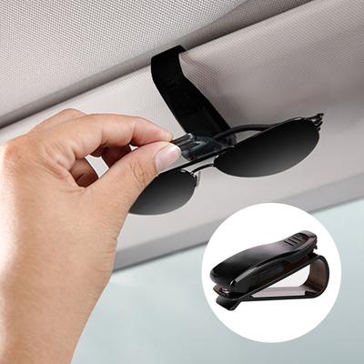 Universal Car Auto Sun Visor Okulary Box Okulary przeciwsłoneczne Clip Card Bilet Holder Zapięcie Pen Case Akcesoria do okularów